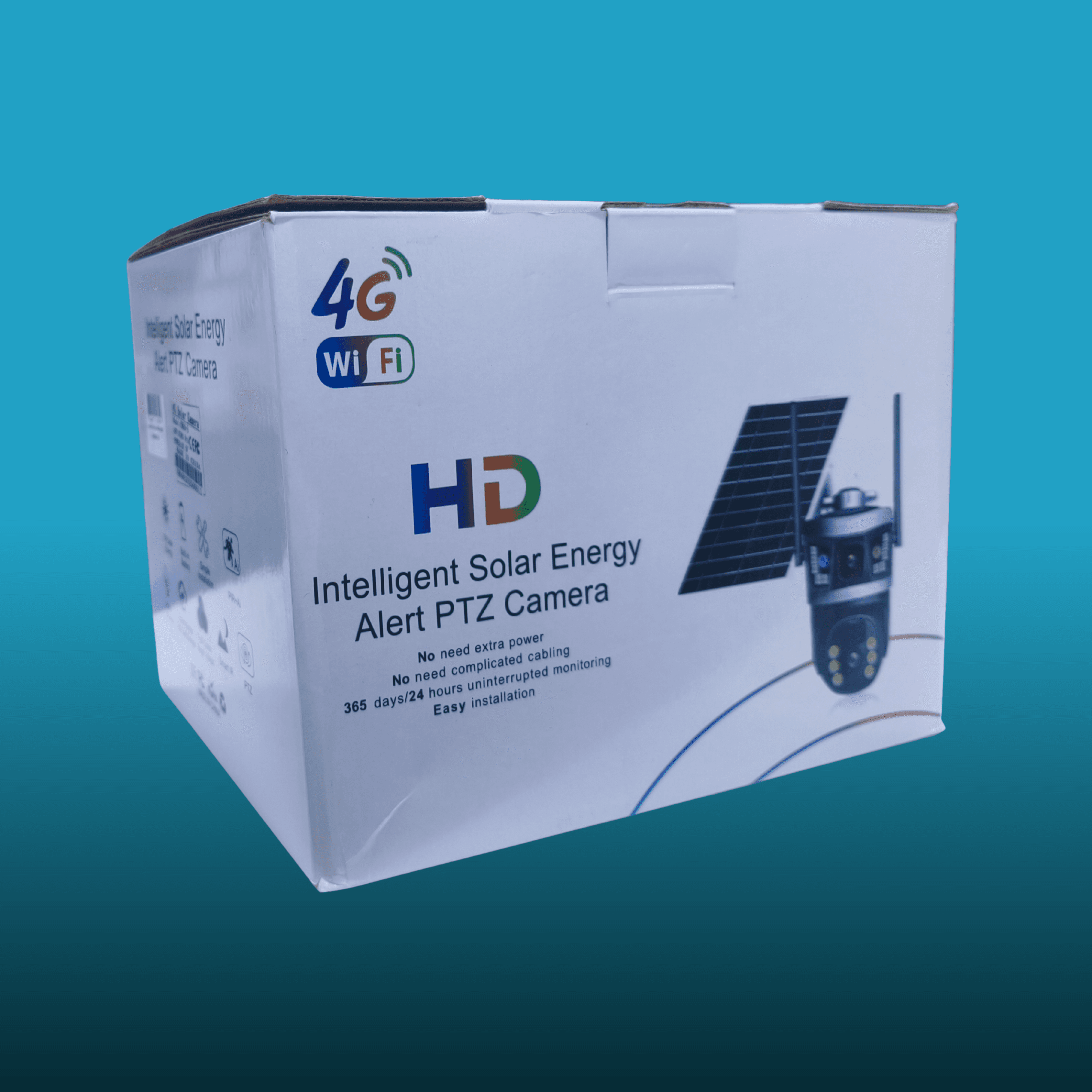 📷 كاميرا مراقبة 4G طاقة شمسية ثنائية YM09