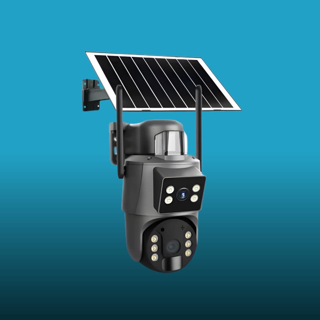 📷 كاميرا 4G طاقة شمسية ثنائية