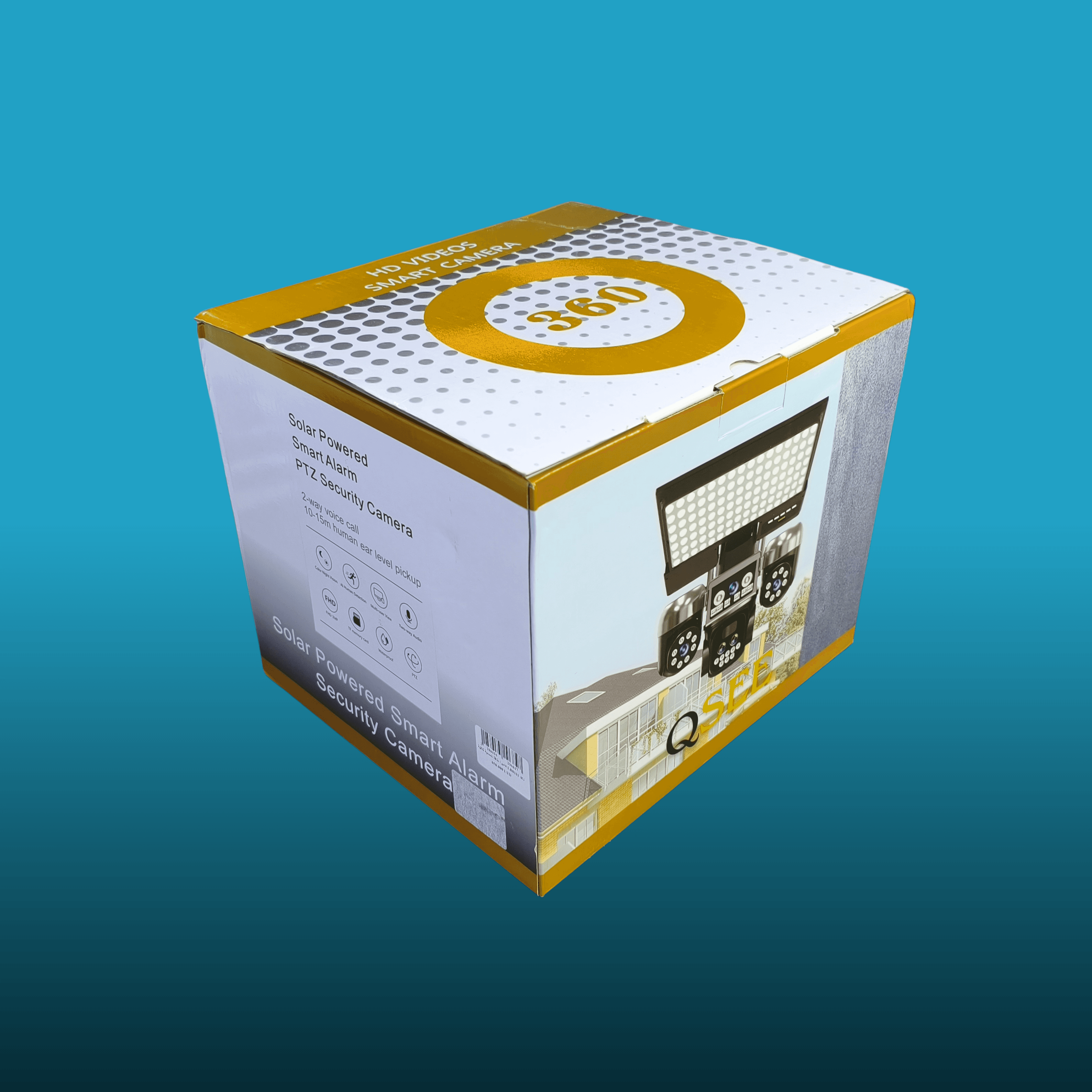 📷 كاميرا مراقبة 4G طاقة شمسية ثلاثية LB0111
