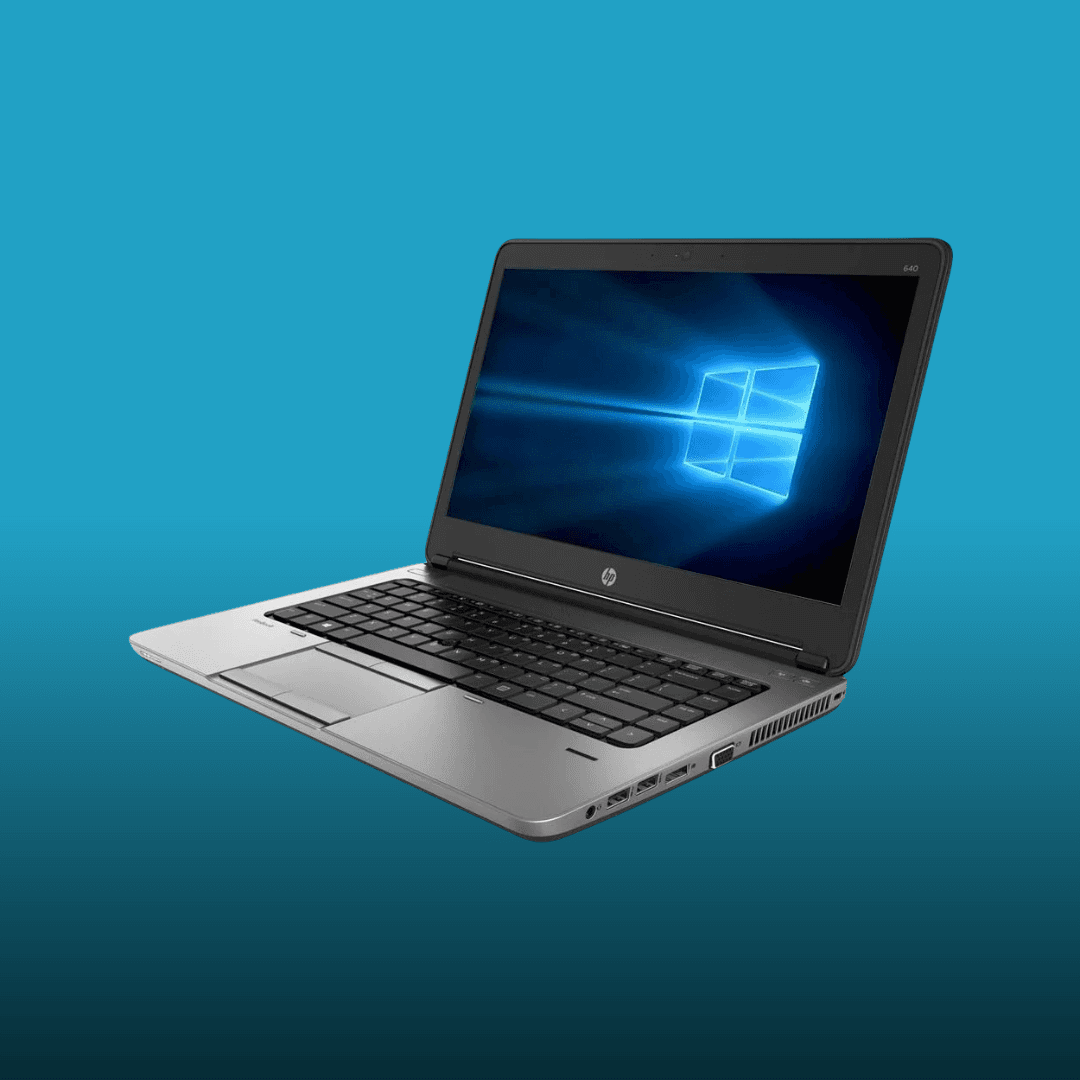 💻 لابتوب HP ProBook 640 G2 Core i5 الجيل السادس RAM 8GB SSD 256GB شاشة 14" - مستعمل