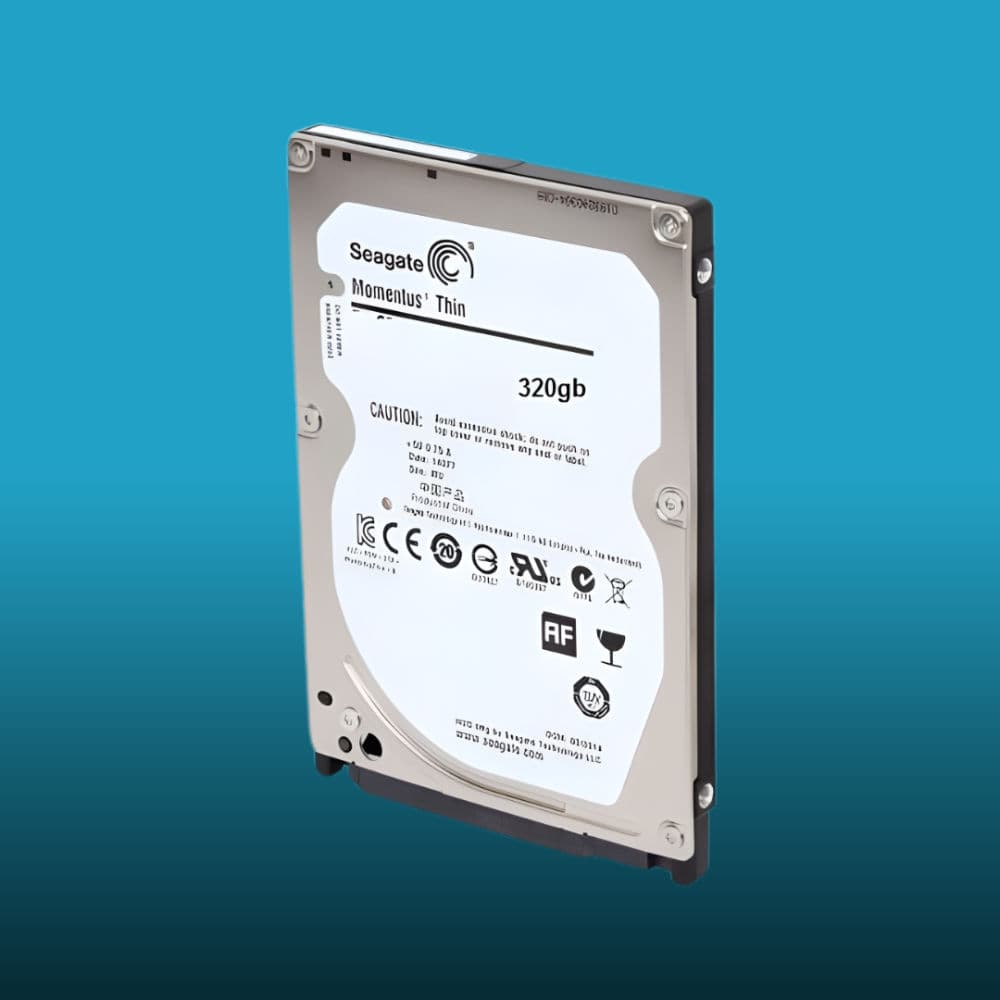 📦 📷 هارد ديسك Seagate 320GB للابتوب – مستعمل (Health 80%)
