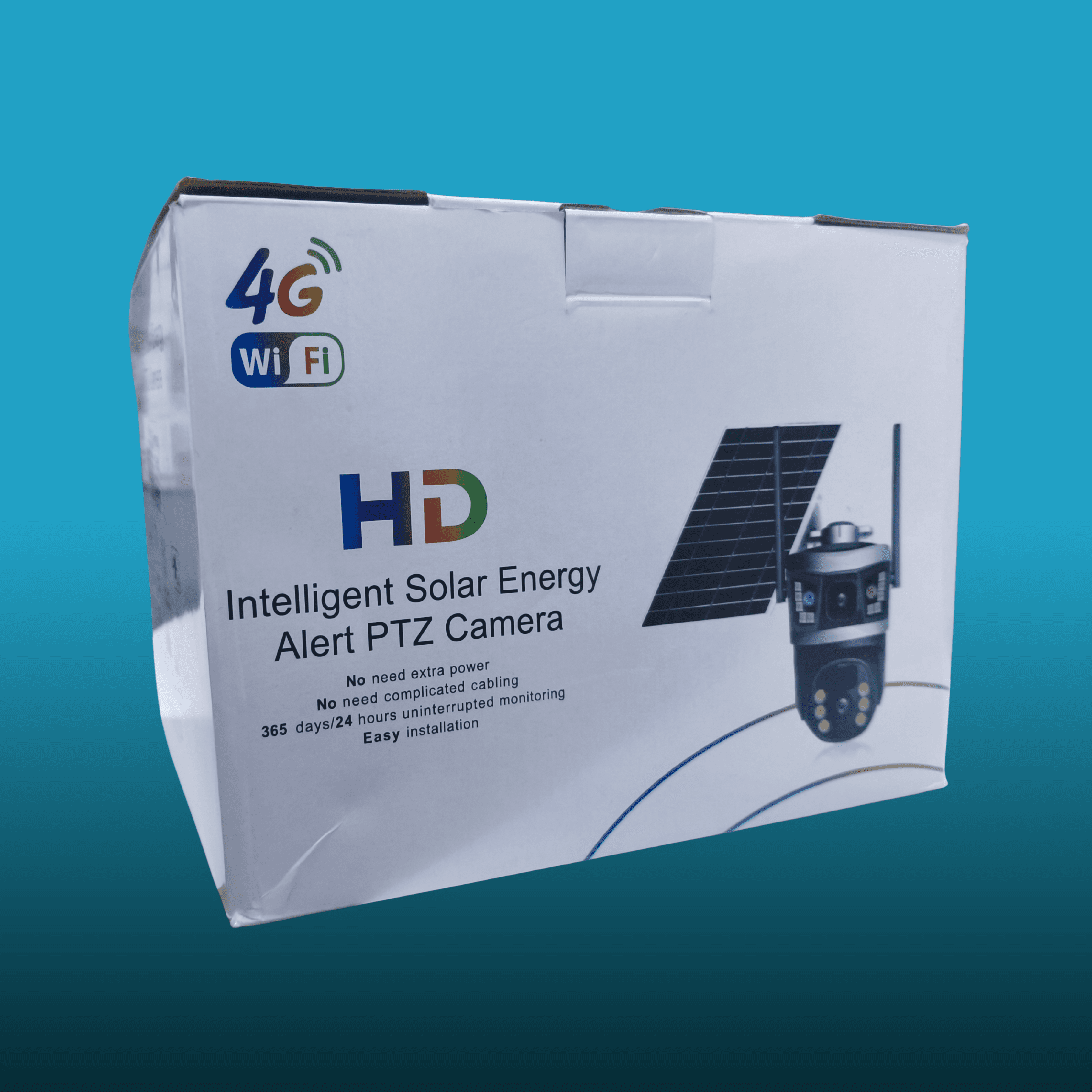 📷 كاميرا مراقبة 4G طاقة شمسية ثنائية YM09