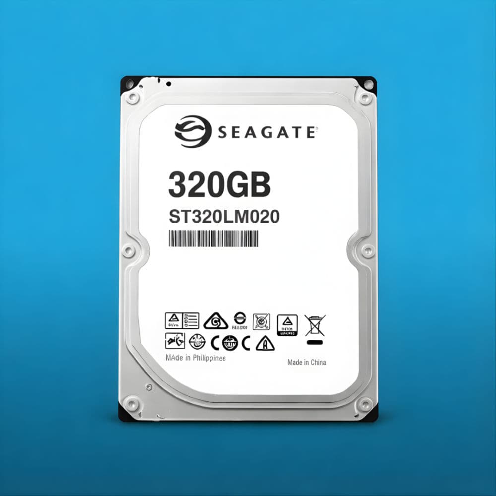 📦 📷 هارد ديسك Seagate 320GB للابتوب – مستعمل (Health 80%)