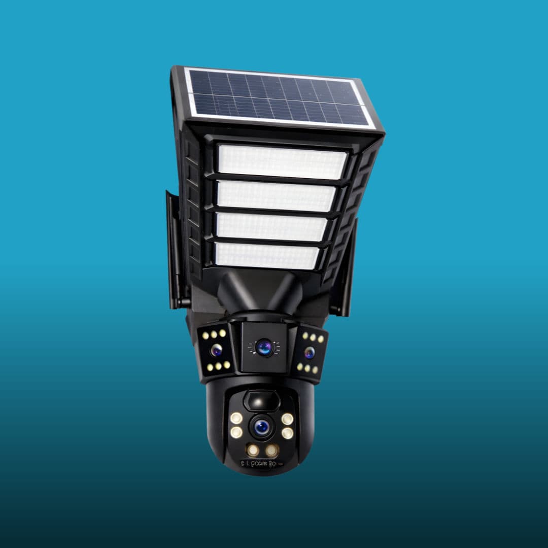 📷 كاميرا 4G طاقة شمسية ثلاثية فلاش صغير