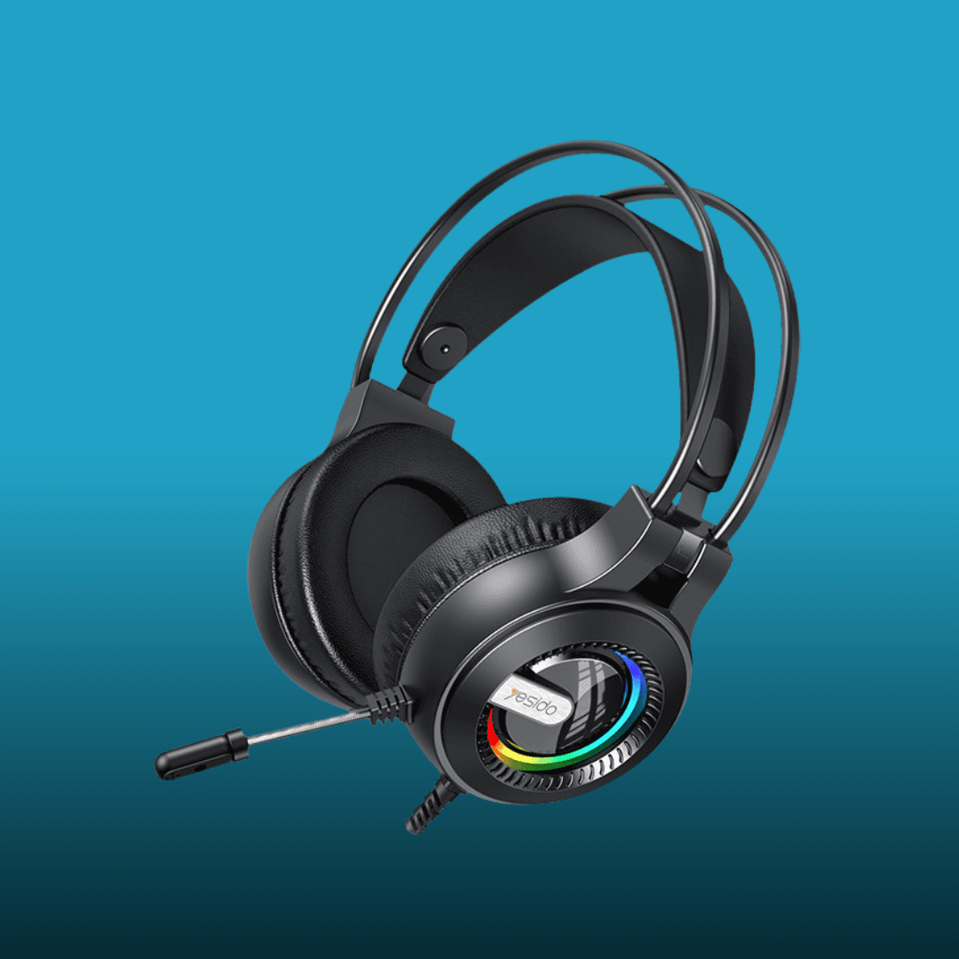 🎧 سماعة جيمينج Yesido Wireless EK02 RGB